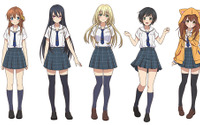 TVアニメ『八月のシンデレラナイン』キャラクター着彩バージョンと新キャラクターラフデザインが公開！ 画像