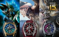 セイコーウォッチより『モンスターハンター』シリーズ誕生15周年を記念した、コラボレーション限定モデルの腕時計が発売決定 画像