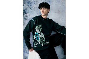 「ジョジョ」徐倫と承太郎の親子カーディガンや、ドッピオの「とうおるるる…」シャツも!「グラニフ」最新コラボ登場 画像