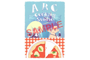 ガロとリオと一緒にピザを食べたい…そんなあなたに朗報です！『インフェルノヴォルケーノ マルゲリータメガマックスピザ』 完全再現！“コヤマシゲト”描き下ろしイラスト付きレシピプレゼント&「ABC　Cooking Studio」コラボ決定！ 画像