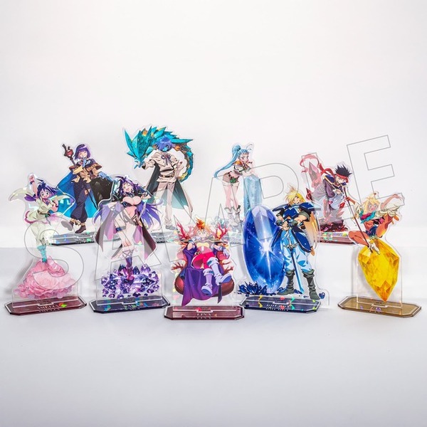 スレイヤーズ」35周年展覧会、アクスタ、ブレスレットなど