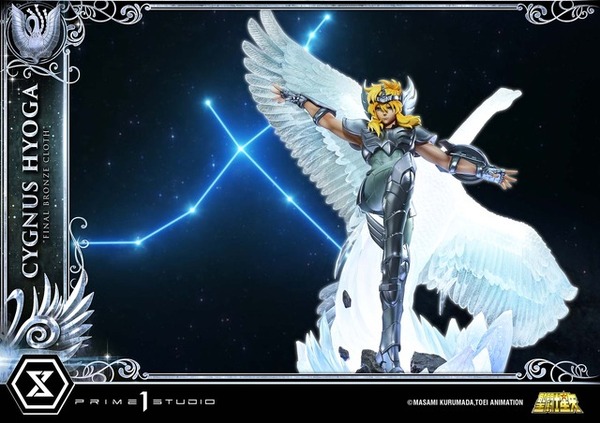 20万円の荘厳さ…！「聖闘士星矢」キグナス氷河（最終青銅聖衣）の舞を