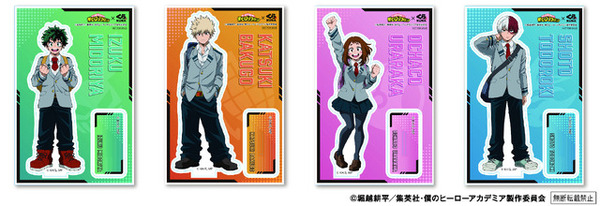 ヒロアカ×くら寿司コラボ/アクスタその他まとめ売り ヒロアカ」×「くら寿司」コラボ！デクや爆豪、轟、お茶子の限定