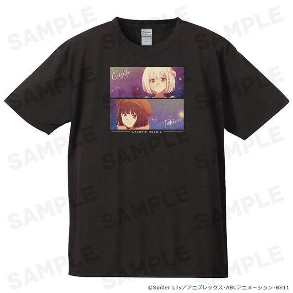 リコリコ」千束＆たきなの場面写Tシャツや、“抱っこクルクル”シーンが