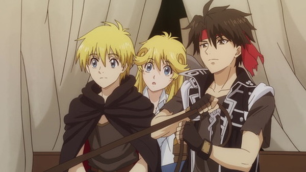 オーフェンは、教祖マクドガルと対峙し、追いつめられるが……TVアニメ