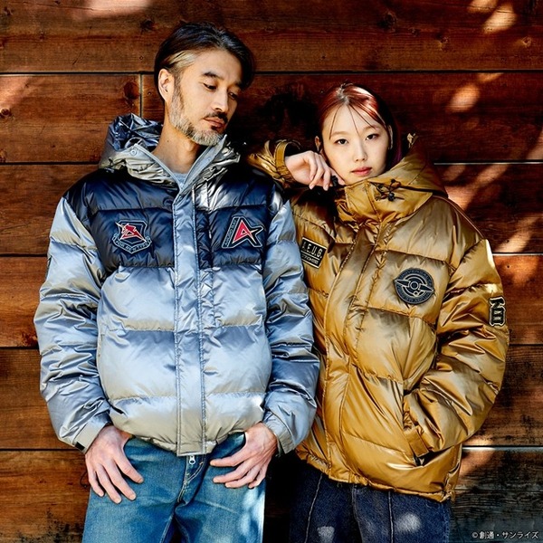 最終値下げ JEAN'S PAUL GAULTIER ダウンジャケット Zガンダム」「逆襲のシャア」「閃光のハサウェイ」のダウンジャケット