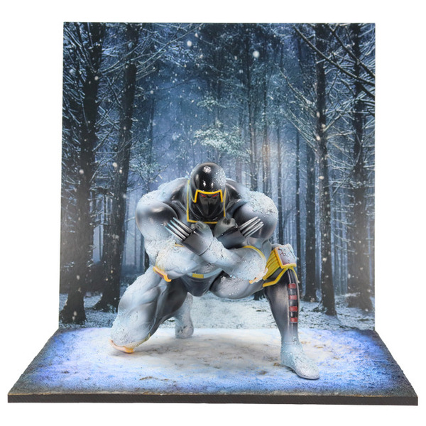 キン肉マン」“氷の精神”ウォーズマンのジオラマセットも！JR大宮駅