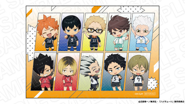 ハイキュー!!」日向翔陽、影山飛雄、孤爪研磨らがキュートな二等身で