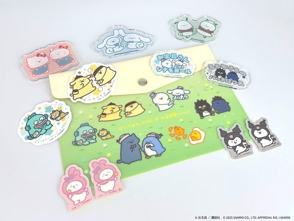 サンリオ」キャラとお文具さんたちのコラボが超癒やし♪ 新作グッズ