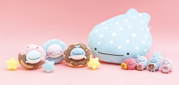 サンエックス「じんべえさん」ポップでカラフルなドーナツがモチーフ