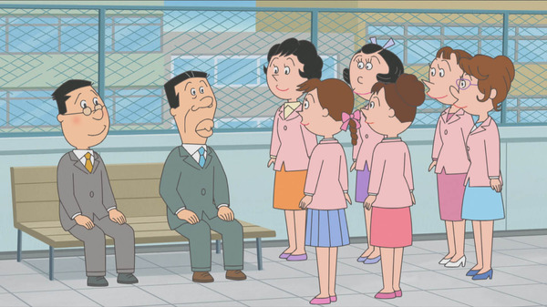 マスオの会社を訪れたサザエは専務をアダ名で呼んでしまい……TVアニメ