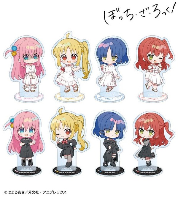 ぼざろ」ぼっちちゃん達が白＆黒ワンピ姿に♪ キュートorクール…どっち