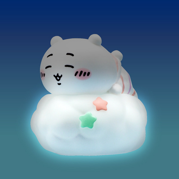 すみっコぐらし 京急 とかげ えび ちいかわ うさぎ ハチワレ 招き猫他 55点 ちいかわ、ハチワレ、うさぎが雲の上ですやすや…♪ やさしく光る