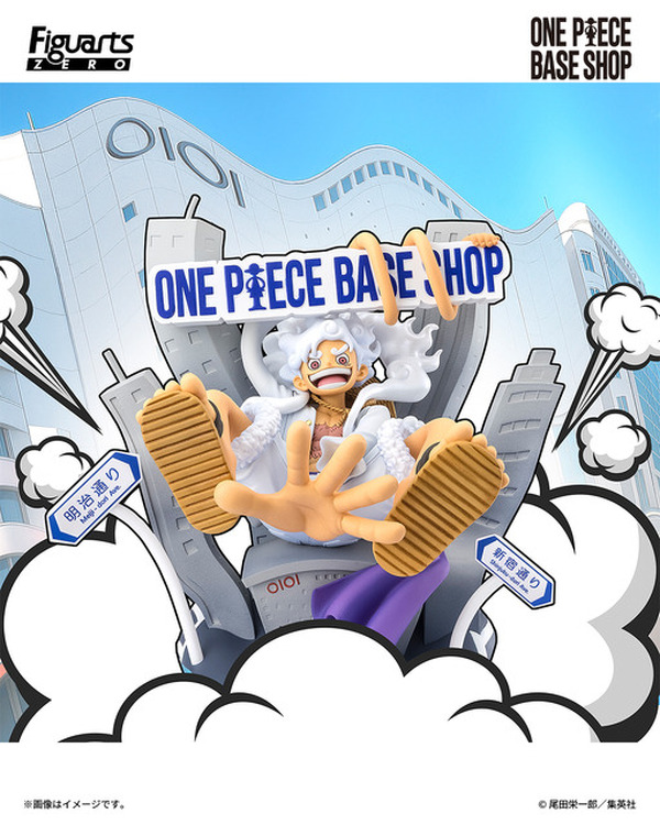 ワーコレ ONE PIECE BASE SHOP ルフィ 尾田栄一郎 4点 商品の状態:新品