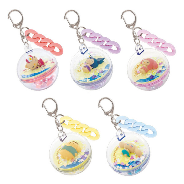ポムポムプリン、シナモンが砂浜ですやすや♪ 「サンリオ」こんがり