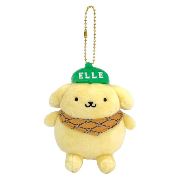 ELLE×ポムポムプリン マスコット 銀座三越ポップアップ ポムポムプリンがパリへおでかけ♪ 「ELLE」コラボアイテム登場！ 6月