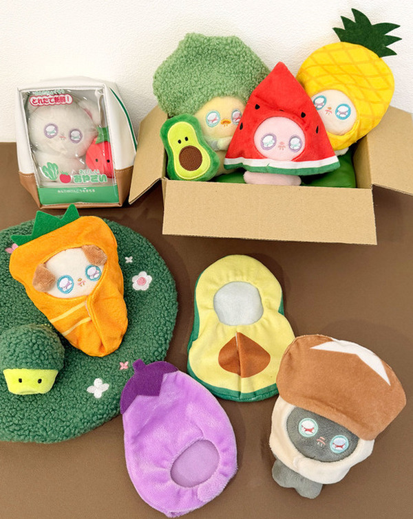 推しぬい”を野菜に変身させよう☆ 390円ショップ「サンキューマート