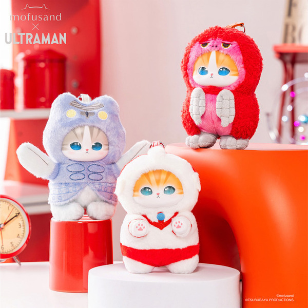 ウルトラマンに扮したにゃんこが可愛すぎる♪ 「mofusand×ウルトラマン