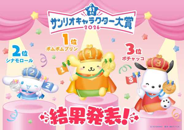 サンリオ キャラクタ ストラップ EXPO2025 シナモン プリン ポチャッコ サンリオキャラクター大賞」ポムポムプリンが2年連続の1位に！ 2位