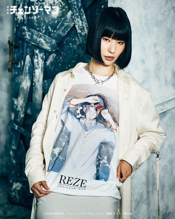 チェンソーマン レゼ篇」ボムのバンド風Tシャツや、“デンジ総柄”ニット