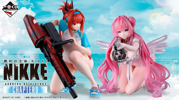 勝利の女神：NIKKE」エレグ、ドロシー、ラピのフィギュアに注目