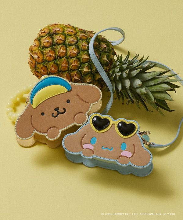 日焼けポムポムプリン、シナモロールが仲間入り♪ 「サンリオ