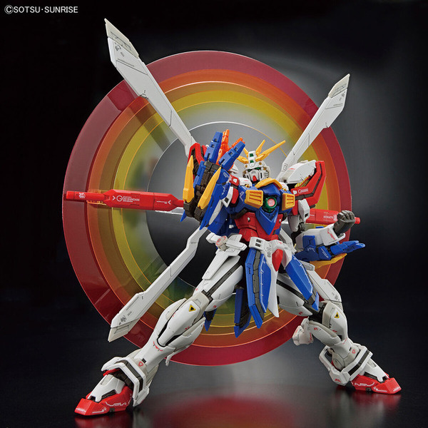 ガンダムウォーネグザ ゴッドガンダム(爆熱ゴッドフィンガー) 俺のこの手が真っ赤に燃える！”「RG 1/144 ゴッドガンダム」が抽選販売