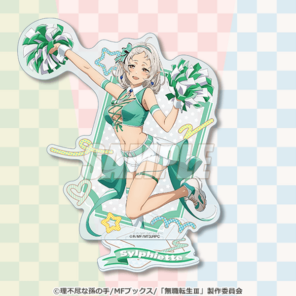 無職転生」ロキシー、エリス、シルフィが元気いっぱい“チアガール”に