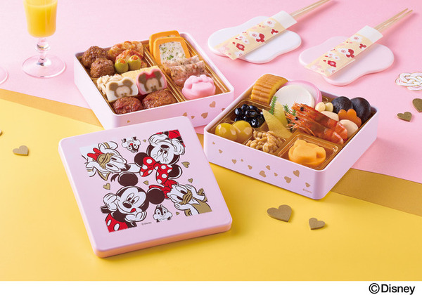 Disney Marie ハート型 3段 お重 おせち箱 マリーちゃん 2027年のはじまりはディズニーおせちで決まり♪キュートなポーズの仲間