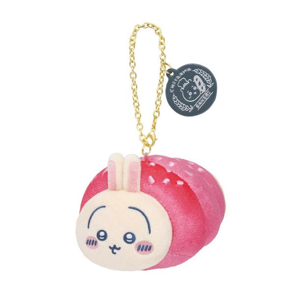 ちいかわベーカリー　マスコット　ちいかわ&うさぎ&ハチワレ ちいかわ」ハチワレ、うさぎがコロネになった!? マスコットなど記念