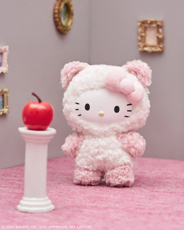 ハローキティ」ふわふわのベアチャーム第3弾が登場！シークレット