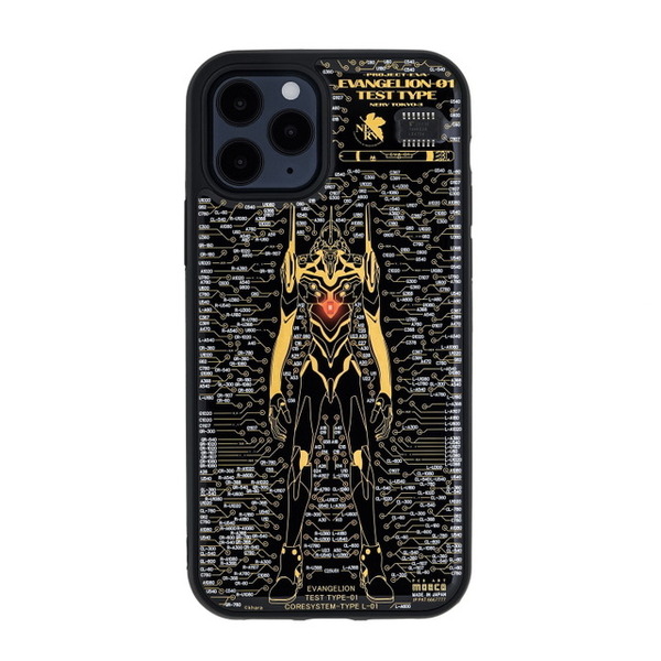 スマホアクセサリー iPhone用ケース エヴァンゲリオン NERV iPhone13ケース黒 LED douala.cm