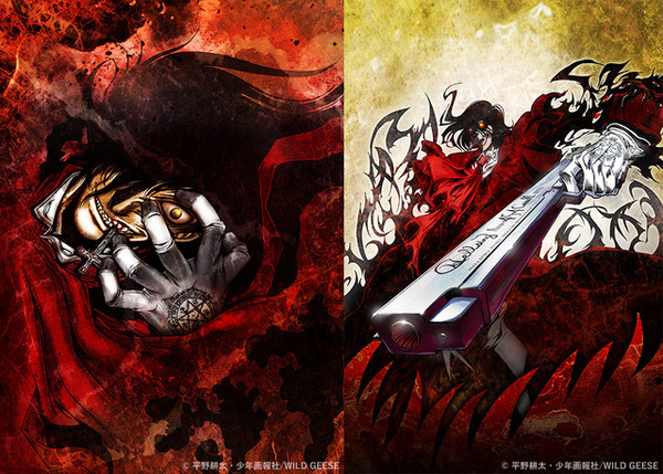 品多く HELLSING」貴重なアートワーク12枚がデジタルアート化！ きみの 少年漫画