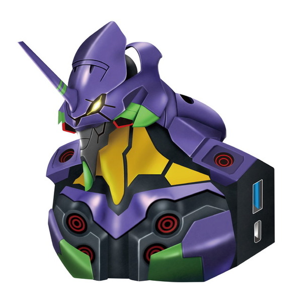 注目ブランド エヴァ」初号機×USBハブ！実用性満点フィギュアが登場 通電 エヴァンゲリオン初号機
