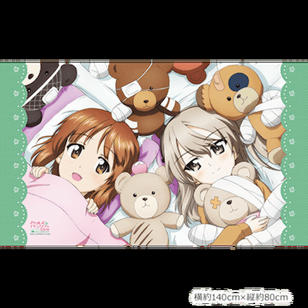 [ガールズ＆パンツァー 劇場版]カーテン＆タッセル（あんこうチーム） ガールズ＆パンツァー 劇場版]カーテン＆タッセル(水着)