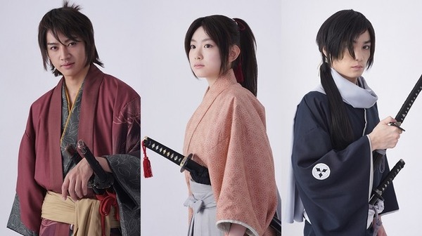 実写ドラマ 薄桜鬼 雪村千鶴 斎藤一 沖田総司のキャスト発表 ビジュアルも公開 超 アニメディア