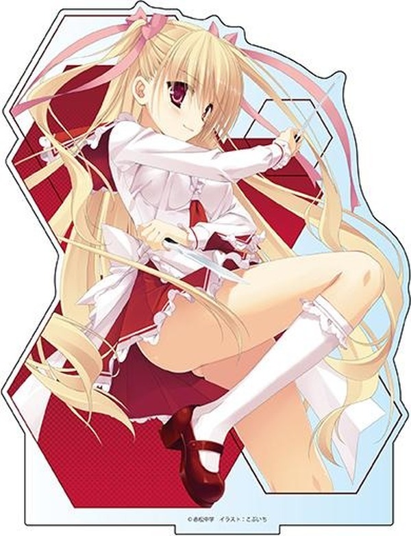 緋弾のアリア 峰理子 レキらのデカアクリルスタンドが登場 りっこりこにしてやんよ 超 アニメディア
