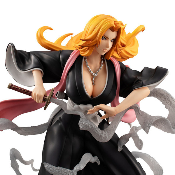 BLEACH ブリーチ 松本乱菊 EATOS プレイマット BLEACH」松本乱菊“唸れ 灰猫”――「始解」シーンがフィギュアに！ | 超