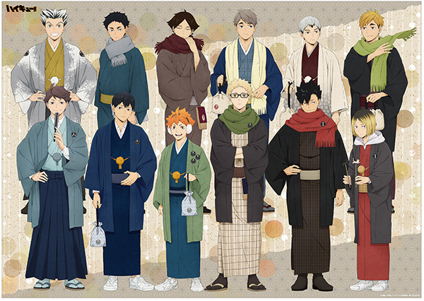 ハイキュー!!」日向＆及川＆木兎＆宮兄弟ら12キャラが和服でおでかけ