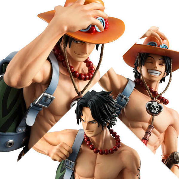 ワンピース エース　フィギュア　 （即日発送） Portrait.Of.Pirates ワンピース フィギュア エクセレントモデル