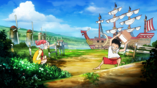 アニメワンピースRED 一点物♡掛け軸 433339.jpg