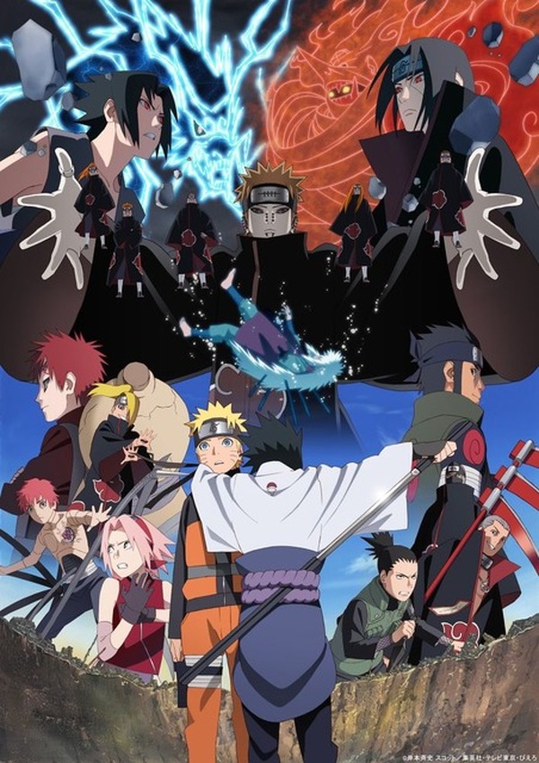 アニメ「NARUTO」放送20周年記念 描き下ろし連作ビジュアルが