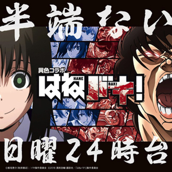半端ない日曜24時台 アニメ はねバド アニメ バキ 異色のコラボ決定 はねバキ 企画3本勝負を開始 超 アニメディア