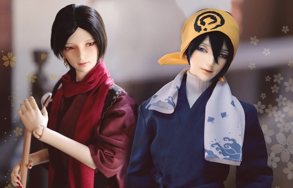 dolk 刀剣乱舞 三日月宗近 内番装束 衣装セット bjd 即納】「刀剣乱舞ONLINE」三日月宗近 内番装束 - ドールフル