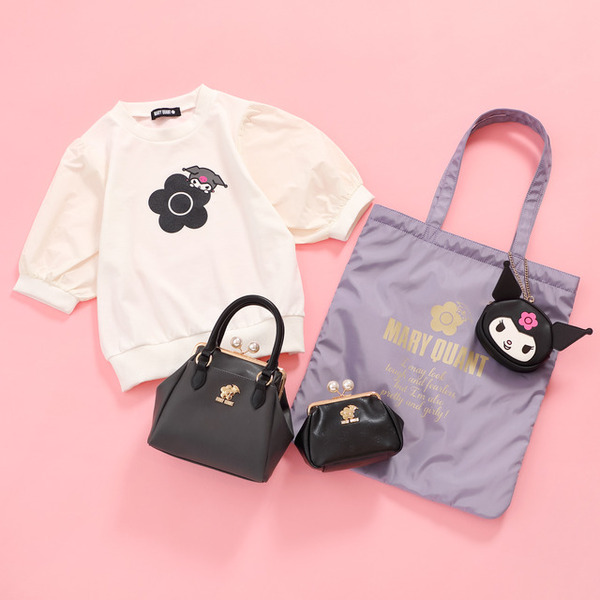 超美品 MARY QUANT Kuromi コラボスカジャン Mサイズ サンリオ マリークヮント×クロミコラボアイテム 3月3日(金)より順次発売
