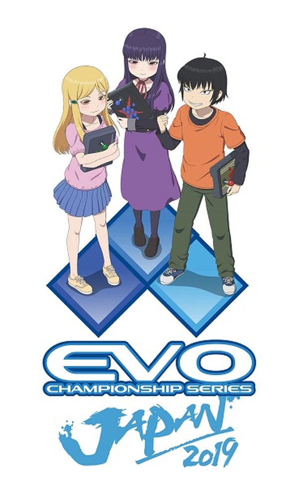 TVアニメ『ハイスコアガール』EVO Japan 2019でコラボグッズ販売＆特別 