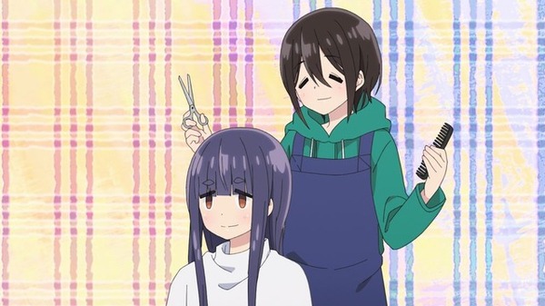 春アニメ「ゆるキャン△ SEASON3」千明の髪を切ろう！ カッコいい系と