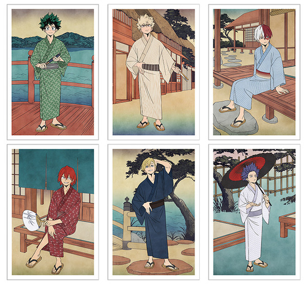 物間寧人 浮世絵缶バッジ26個 僕のヒーローアカデミア 物間寧