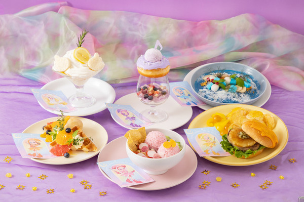 おジャ魔女どれみ DISHUPカフェ コースター 全種類 コンプリート おんぷ おジャ魔女どれみ×DISH UP 25周年おめでとうパーティー