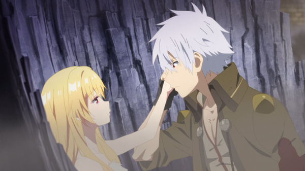 裏切られた 者同士信頼を築き始めるハジメと吸血鬼の少女 ユエ Tvアニメ ありふれた職業で世界最強 第4話先行カットが到着 超 アニメディア